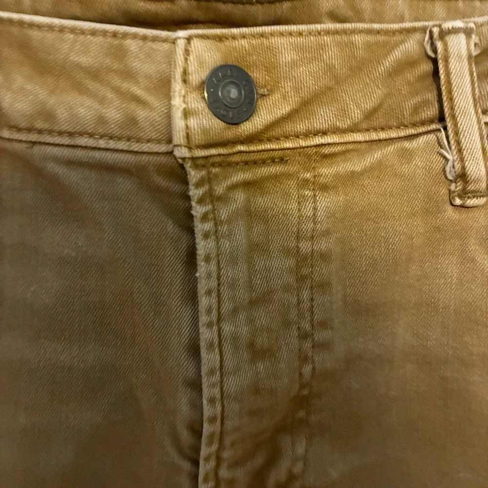American Eagle Next Level Flex Skinny Jeans Mens 34x34 Khaki Tan